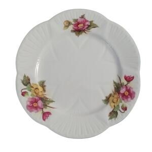 Shelley Begonia 13427 Dainty Dessert Salad Plate 8" Bone China